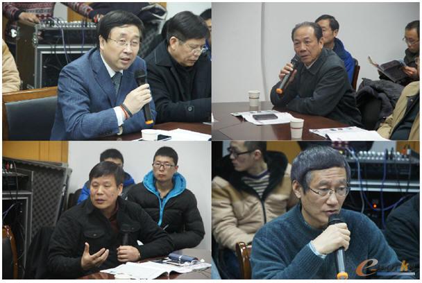 左上：杨超英 右上：莫欣农 左下：韩永生 右下：孙谦