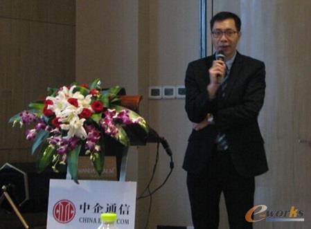 中企通信南中国区销售经理粱铭坚