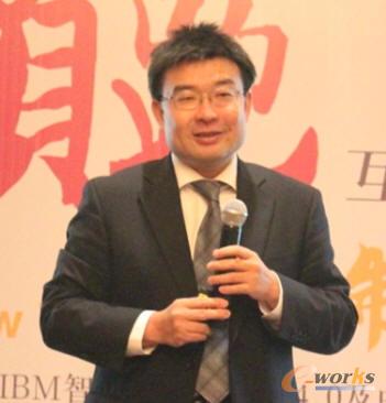 图4 IBM大中华区全球企业咨询部电子行业总经理 徐闻天