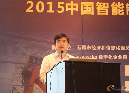 图3 e-works总经理黄培博士