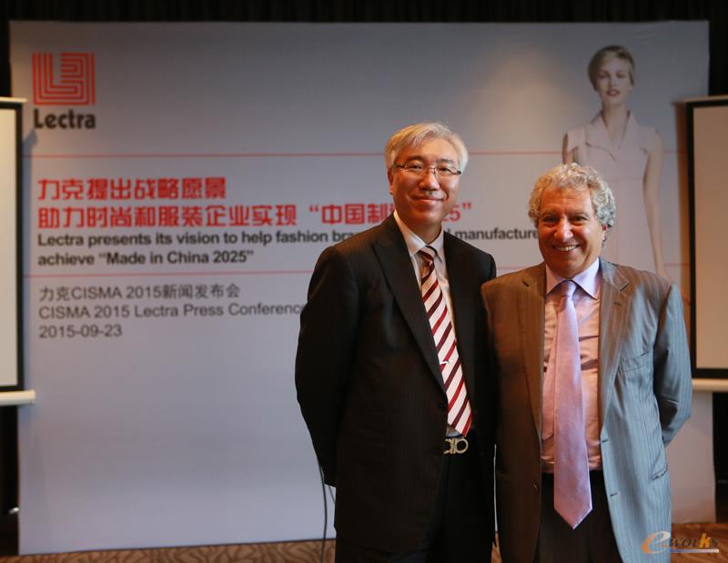 力克首席执行官Daniel Harari和力克大 中华区总裁Andreas Kim