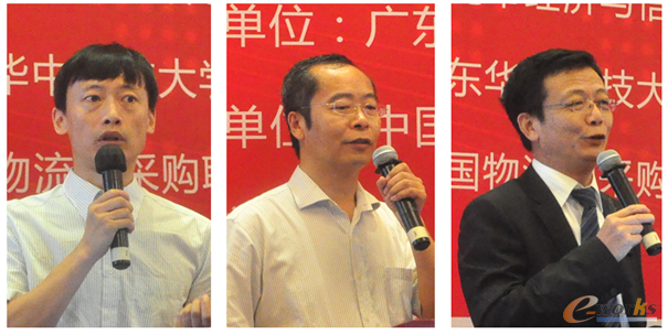 图6 自左至右 科箭销售总监魏刚、酷派集团副总裁/CIO潘文彦、新聚思中国资深售前咨询顾问徐承东