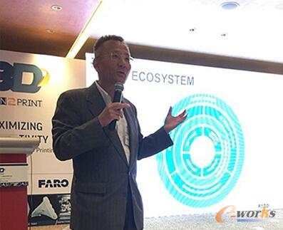3D SYSTEMS中国区运营总裁连钢先生