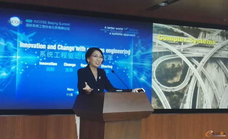 中国商用飞机有限责任公司系统集成总师、国际航空科学委员会(ICAS)主席嬴淑娴