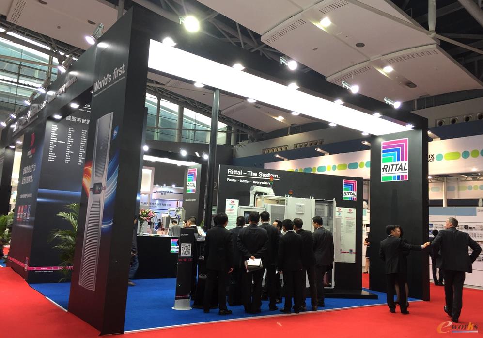 图一：SIAF展会上威图展台