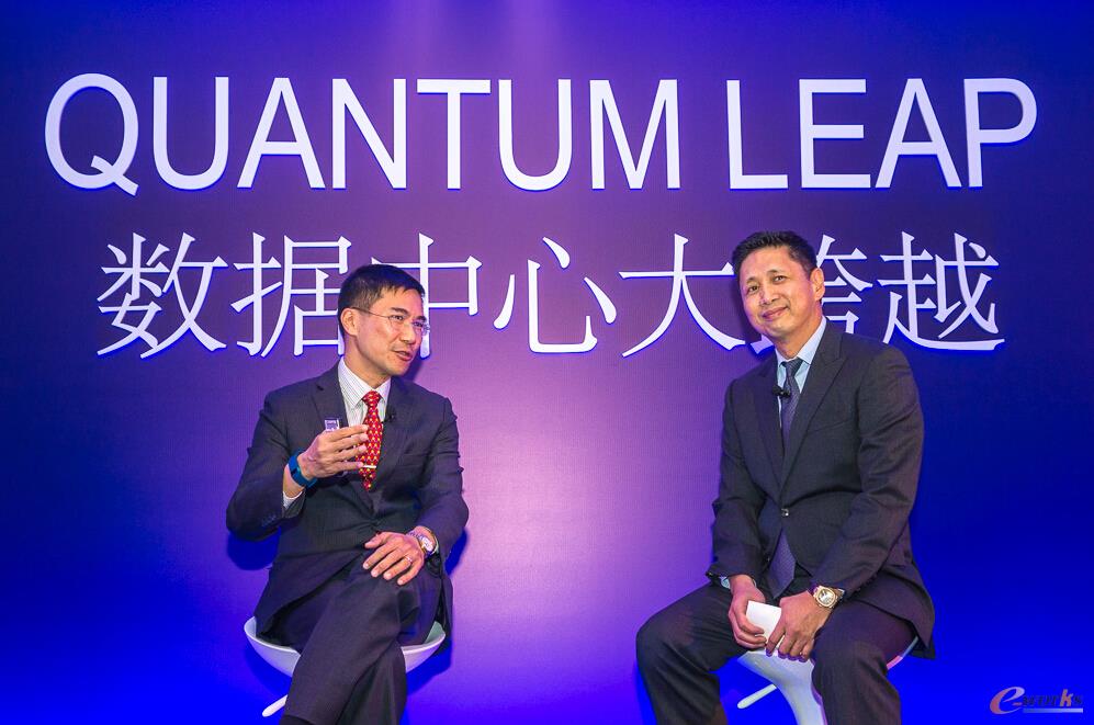 EMC高级副总裁 大中华区总裁 叶成辉与VMware 全球副总裁、大中华区总裁