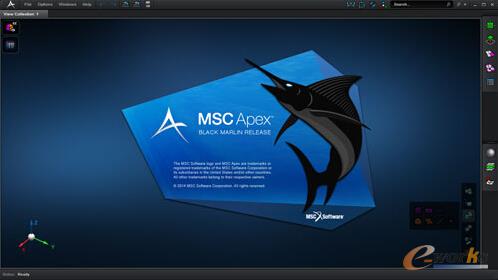 图3 MSC Apex应用界面