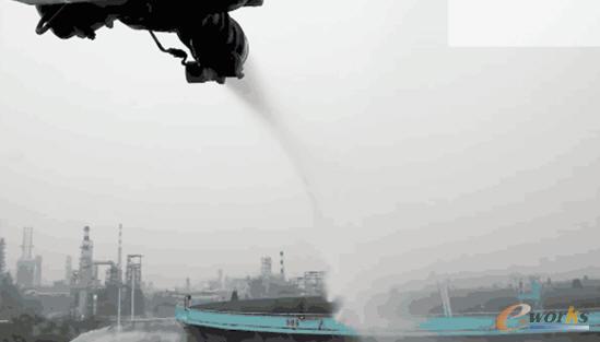 高喷车无线图传设备辅助出水定位