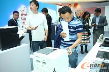 惠普打印新产品互动体验
