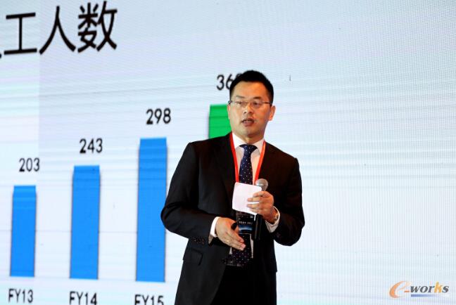 国睿信维总经理周鸿亮致辞