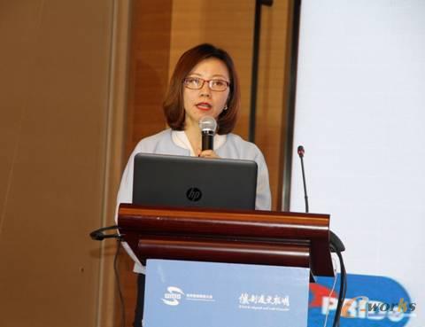 图8 中国船舶重工集团南京鹏力科技集团有限公司副总经理王淼