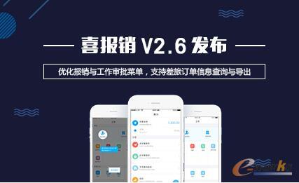 企业商旅报销与费用管控平台“喜报销”V2.6版本