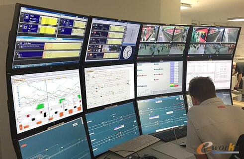 RBS控制室的PSItraffic