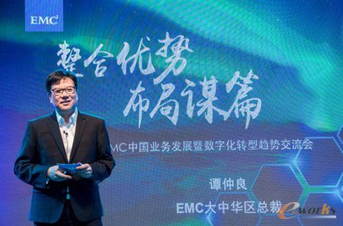 EMC大中华区总裁谭仲良