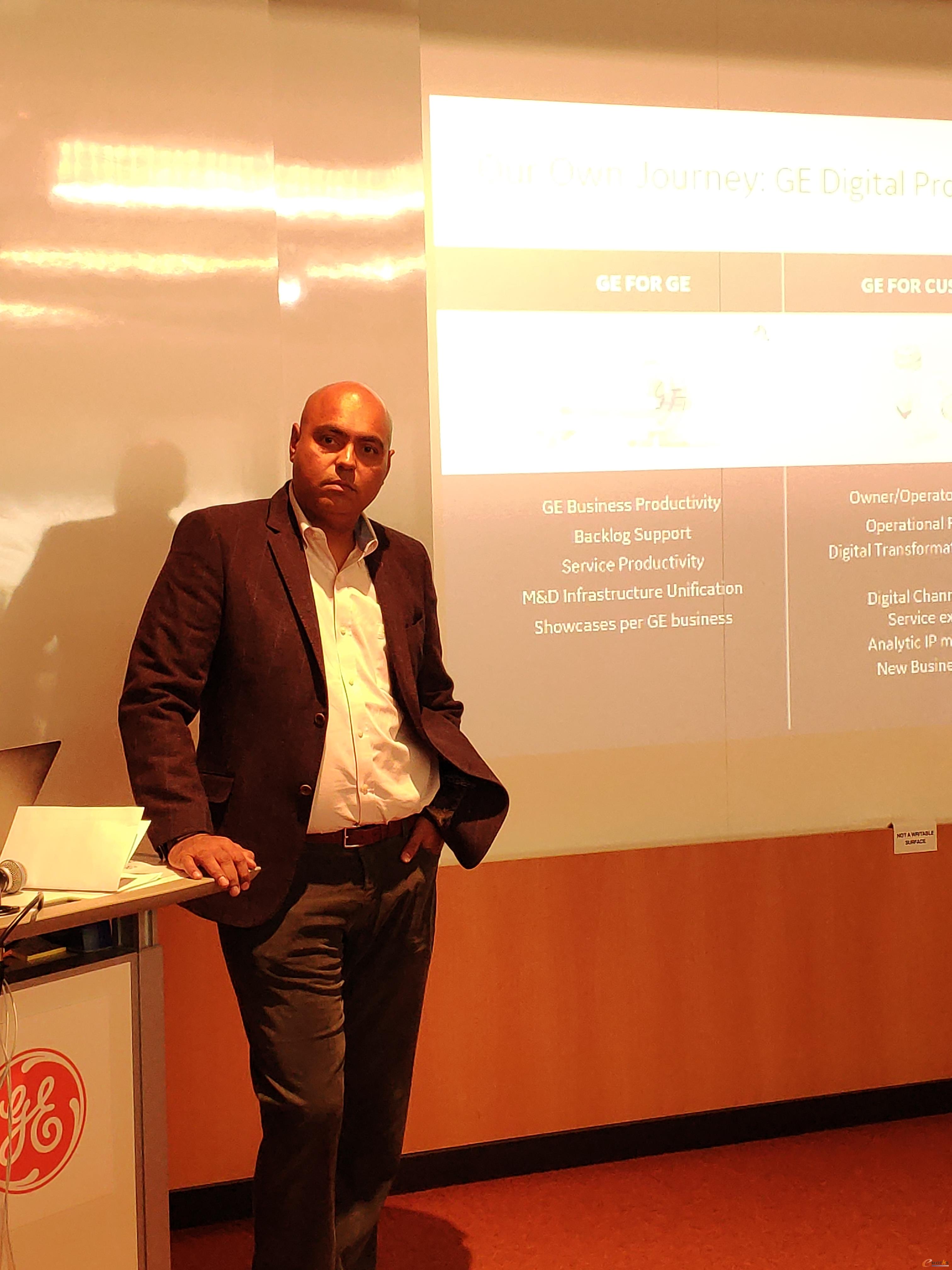 GE Digital COO Karthik Suri先生