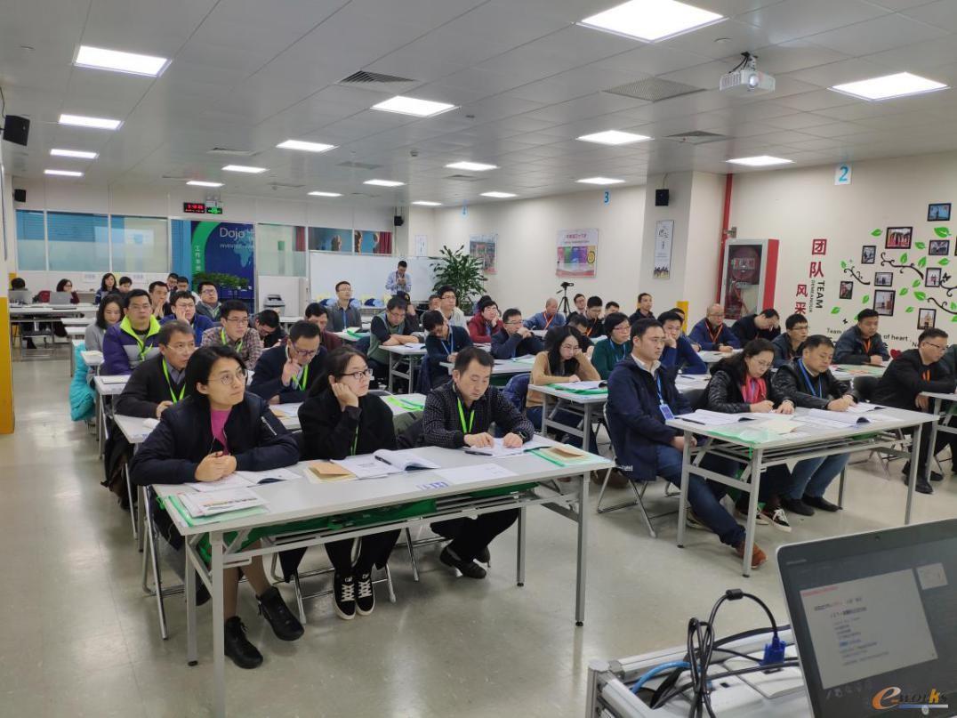 精益生产理论培训现场图