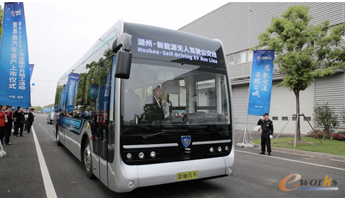 新能源无人驾驶公交线-外景