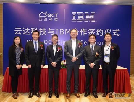 云达科技与IBM合作签约仪式