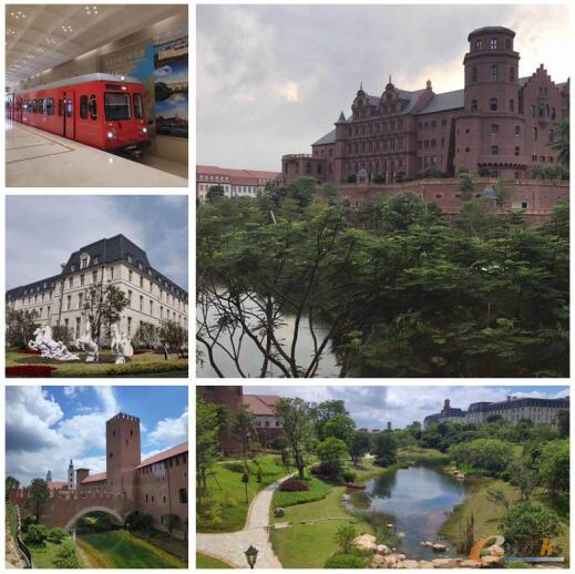 东莞华为欧洲小镇风采