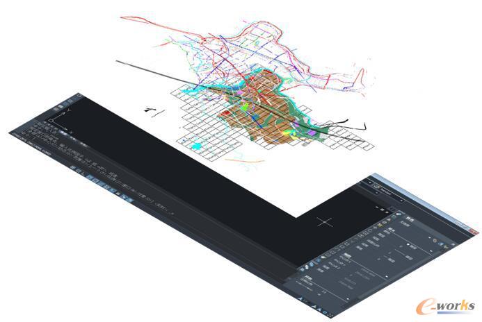 中望CAD2019支持PDF文件插入