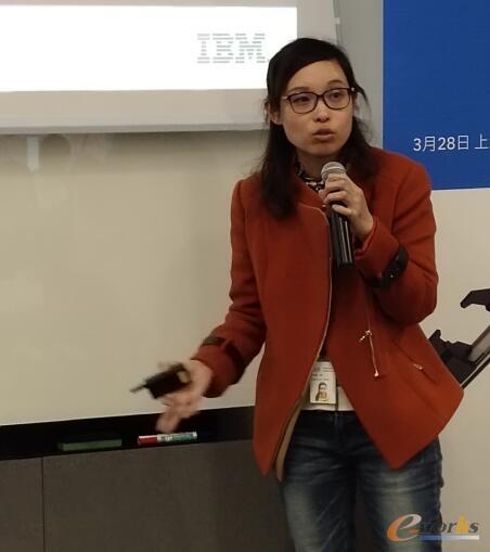 IBM中国研究院的研究员和项目经理黄瑾
