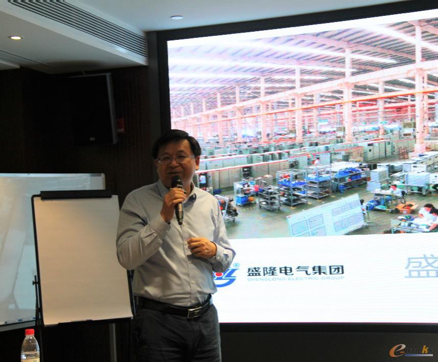 盛隆电气集团技术总监、副总裁谢正新