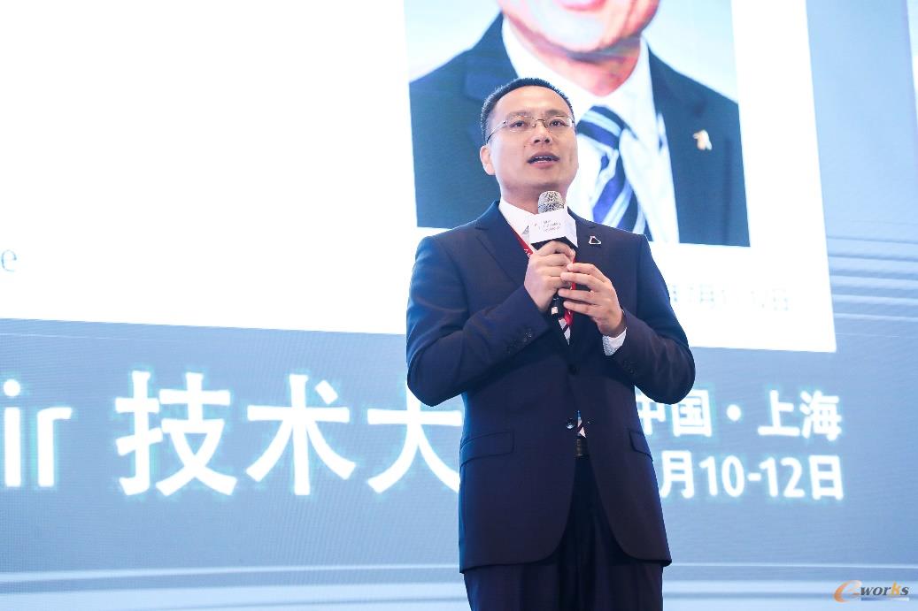 Altair大中华区总经理刘源博士致欢迎辞