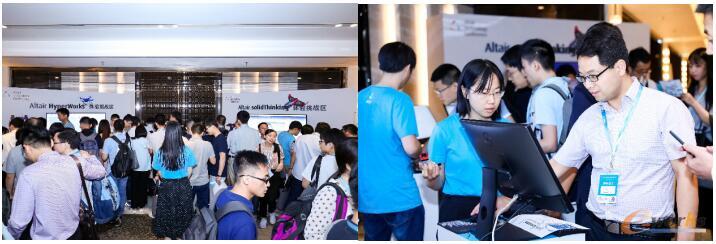 互动体验区热情高涨