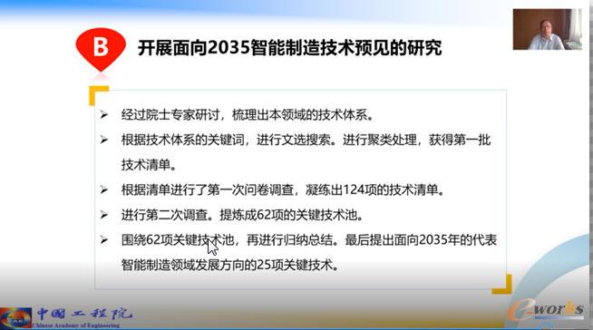 开展面向2035智能制造技术预见的研究