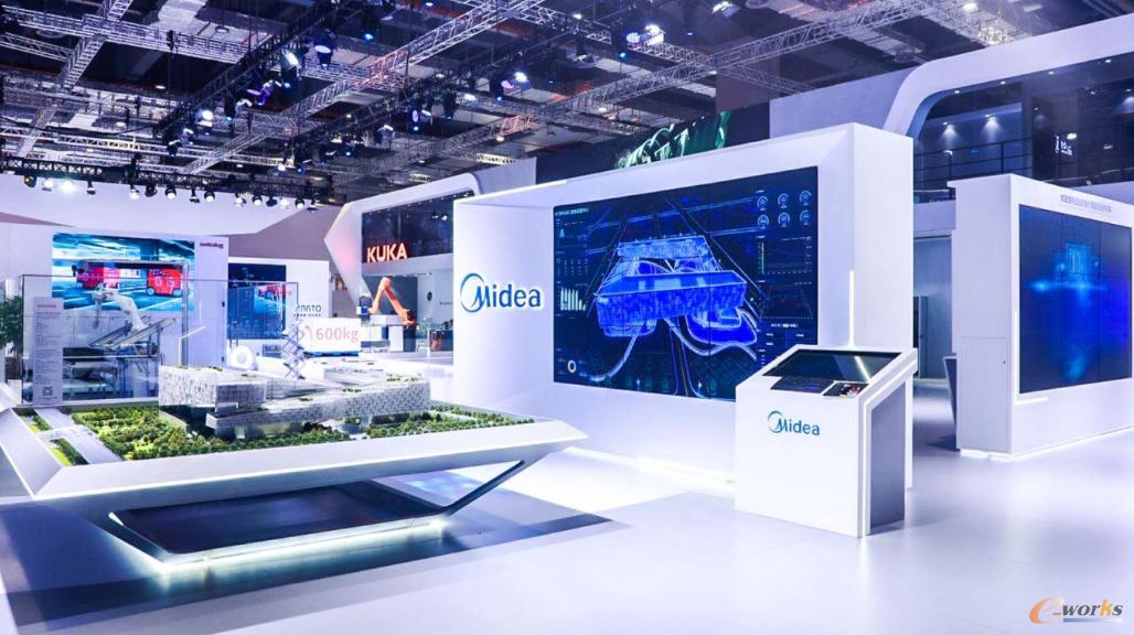 美的集团进驻本届工博会最大企业展台