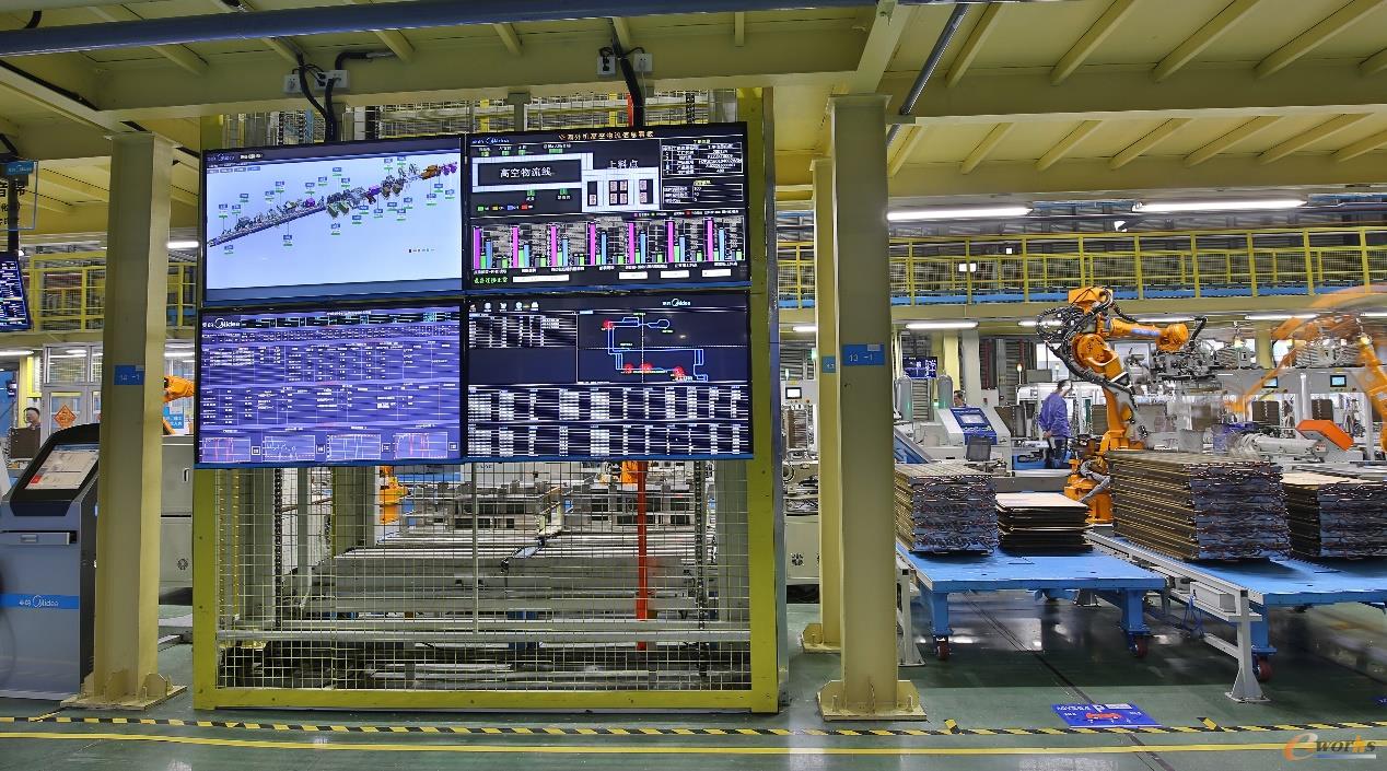 美的集团以数智技术打通线上线下，实现了从自动化工厂向端到端互联价值链的转型升级