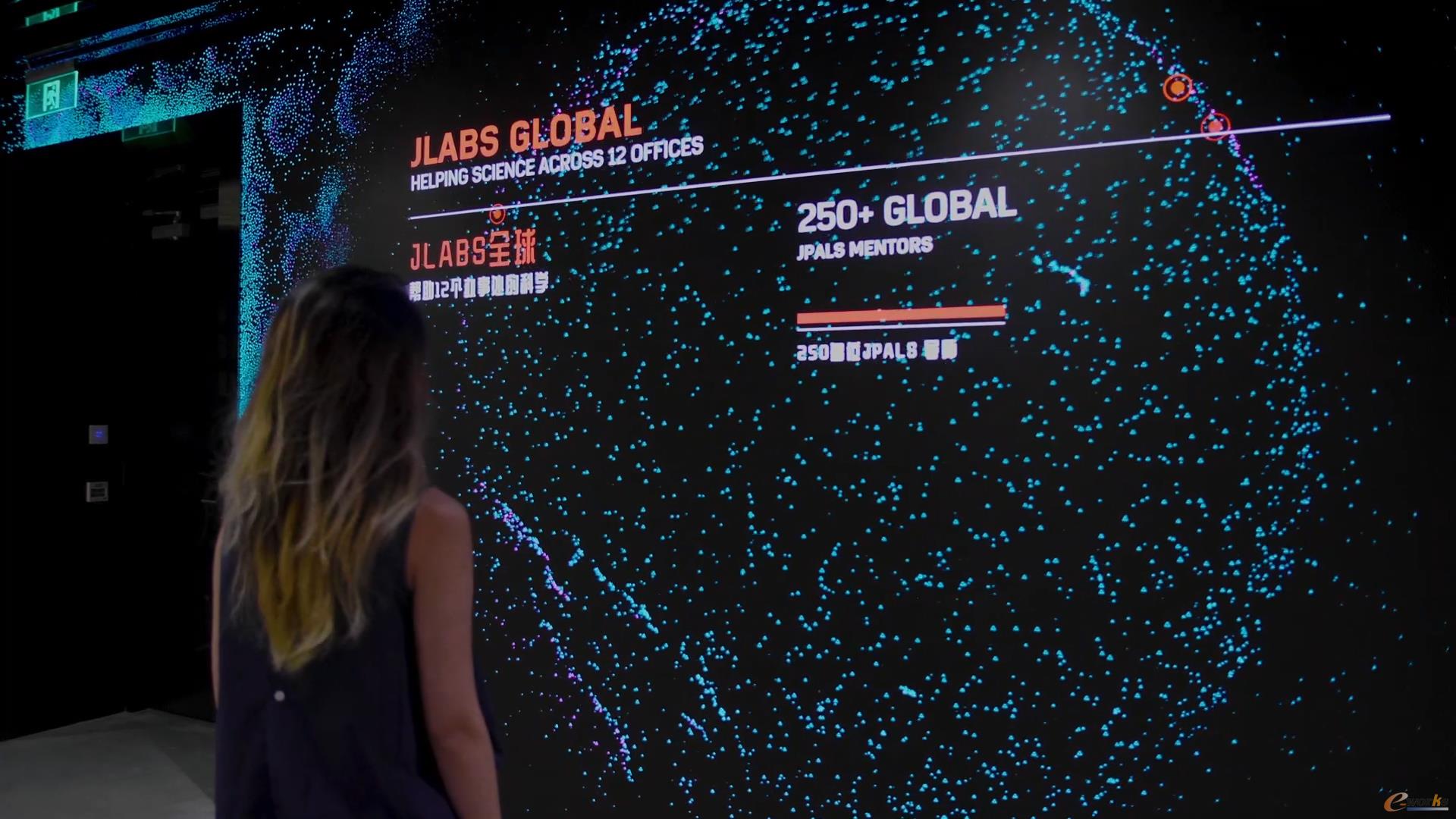 MediaMonks为强生创新JLABS上海办公室创作的互动体验