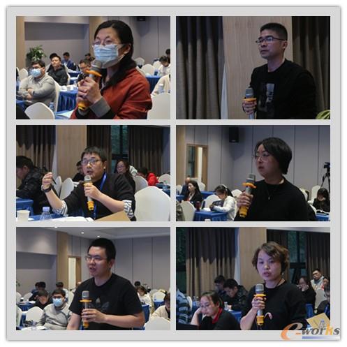 老师与学员们与蔡老师深入沟通交流
