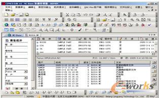 图4 CIMCO NCBASE 工作界面