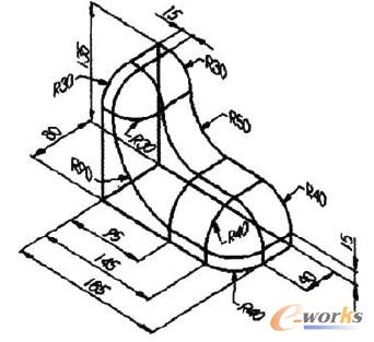 图1 构建鞋模线框
