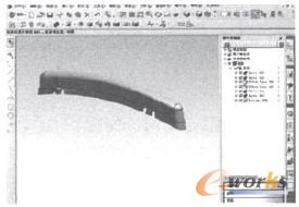 顶盖的三维实体造型