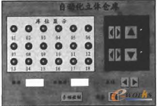 立体仓库监控画面