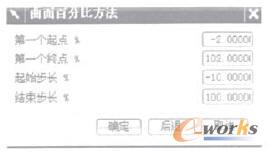 曲面百分比设置