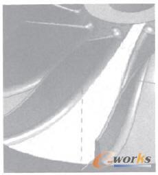 流道精加工刀具路径