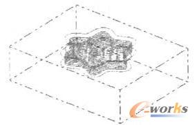 2D挖槽加工刀具路径模拟