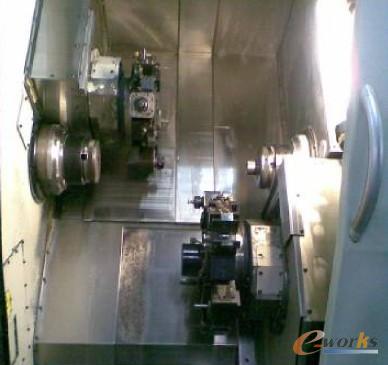 Hardinge Conquest TT65 加工区域配置图
