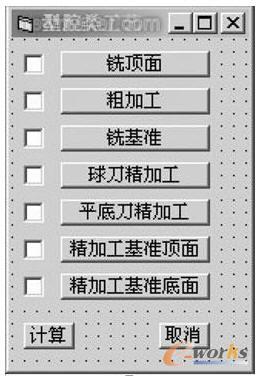 型腔类工艺模板