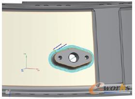 固定轴清根铣