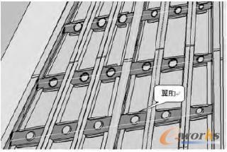 机翼部分结构