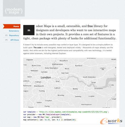 Modest Maps