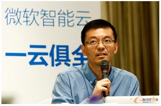  图4 Microsoft Azure公有云事业部总经理徐明强博士解读微软物联网战略