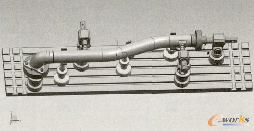 柔性工装在导管数字化制造中的应用_制造工艺