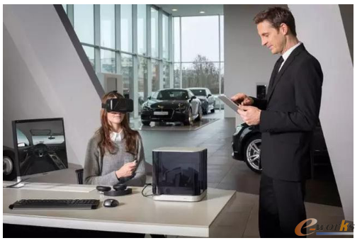 图2 奥迪 AR experience选车服务