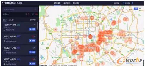 麒麟伪基站定位系统