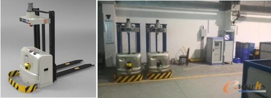 图12 叉车式AGV